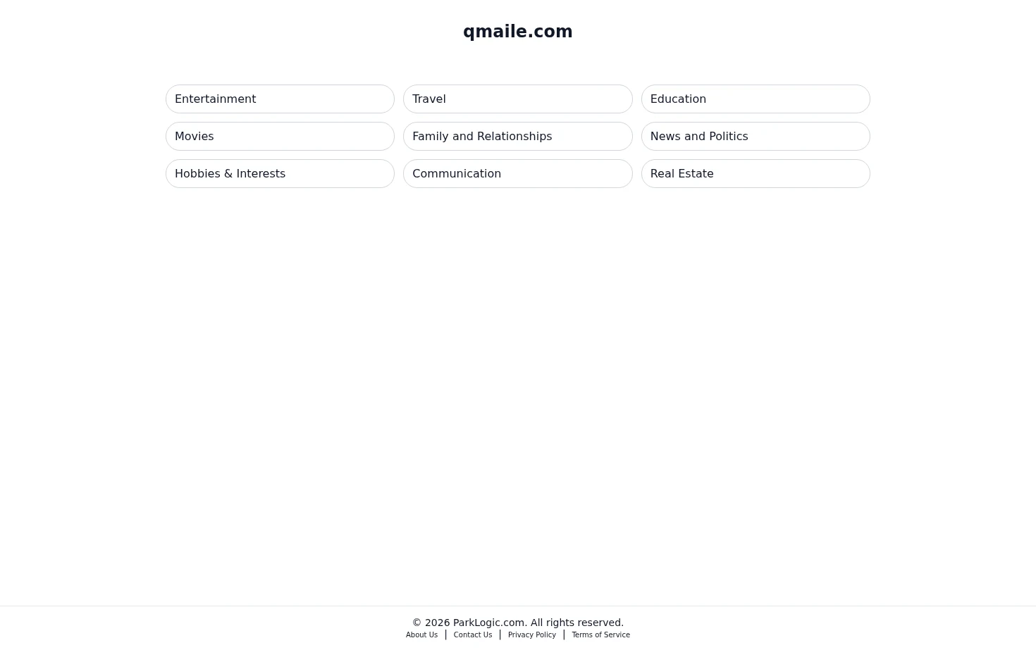 Qmaile 页面快照